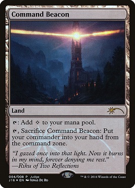 Command Beacon Judge Rewards Promo 2016